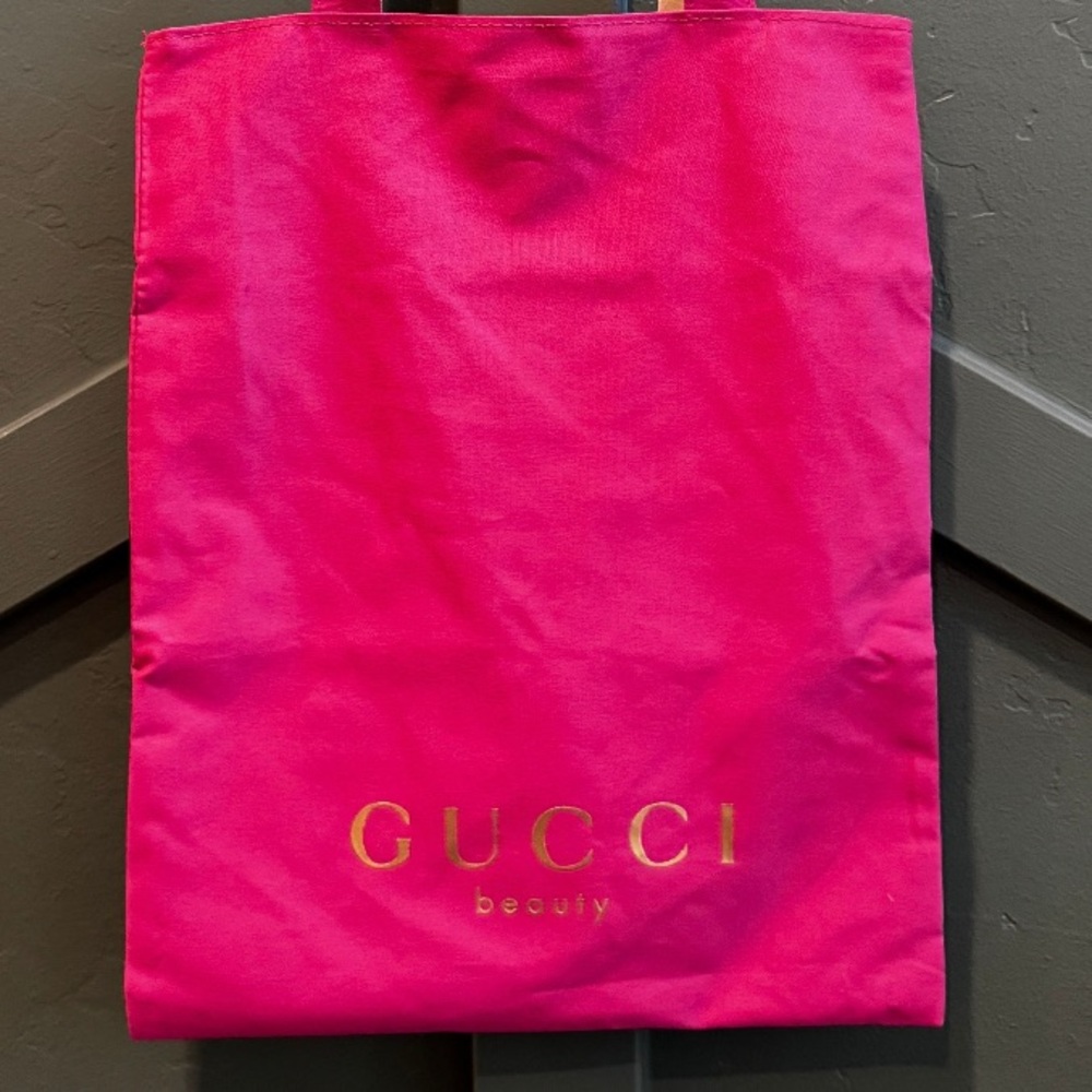 Gucci Beauty Stylish Pink Tote Bag G W P VIP